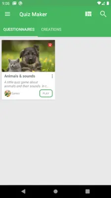 Quiz Maker Professional android App screenshot 2