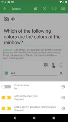 Quiz Maker Professional android App screenshot 3